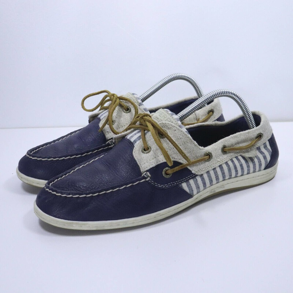 Sperry Top Sider Stripe SlipOn Boat Shoe